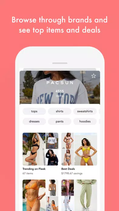 ภาพหน้าจอของ Fleek: Clothing and Fashion