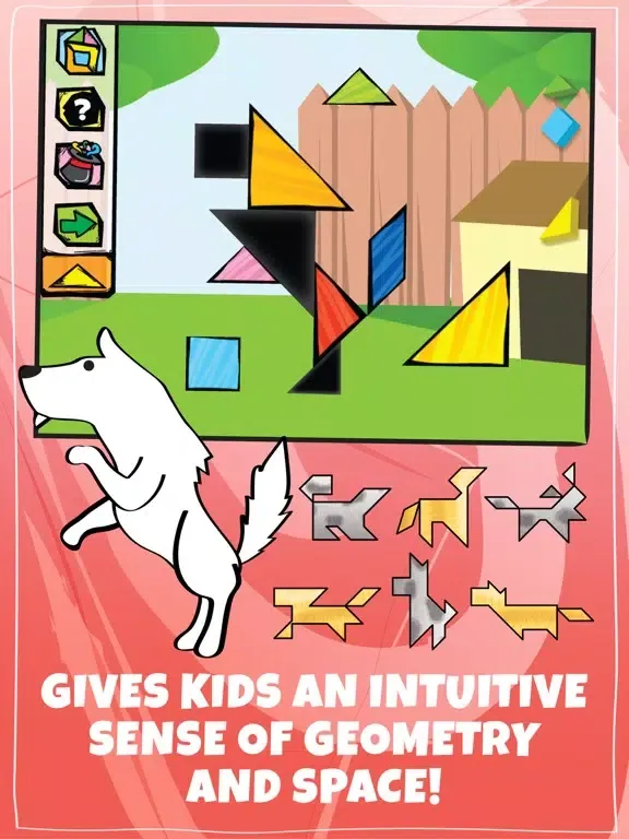 Kids Doodle & Discover: Dogs - Color, Draw & Play iPad  سکرین شاٹس