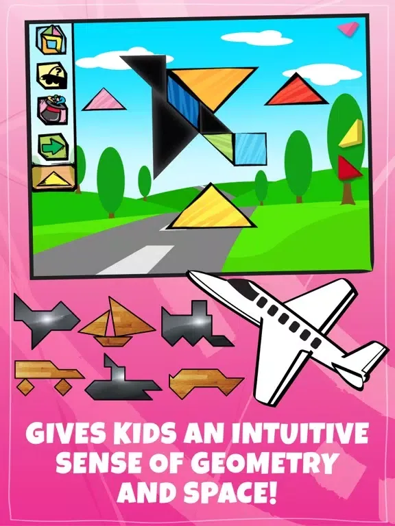 Captures d'écran de Kids Doodle & Discover: Transport - Math Puzzles That Make Your Brain Pop iPad 