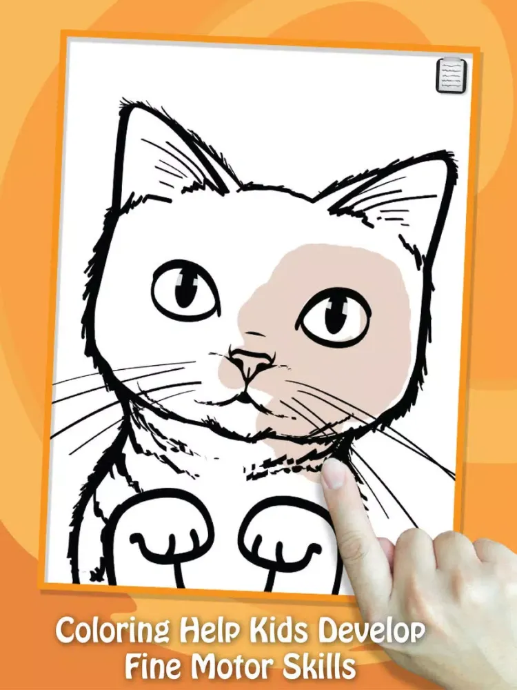 صور Paint & Play Cats, Coloring Book For Kids iPad 