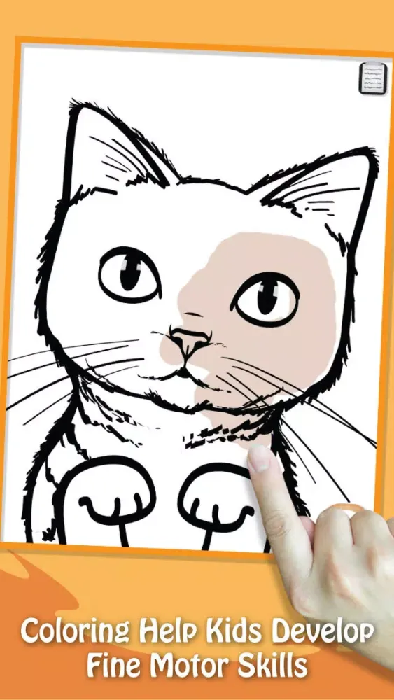 صور Paint & Play Cats, Coloring Book For Kids