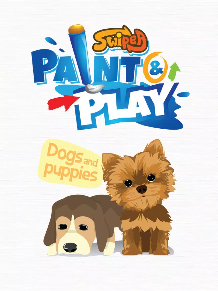 صور Paint & Play Dogs, Coloring Book For Kids iPad 