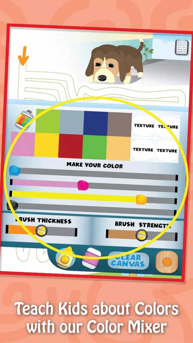 صور Paint & Play Dogs, Coloring Book For Kids