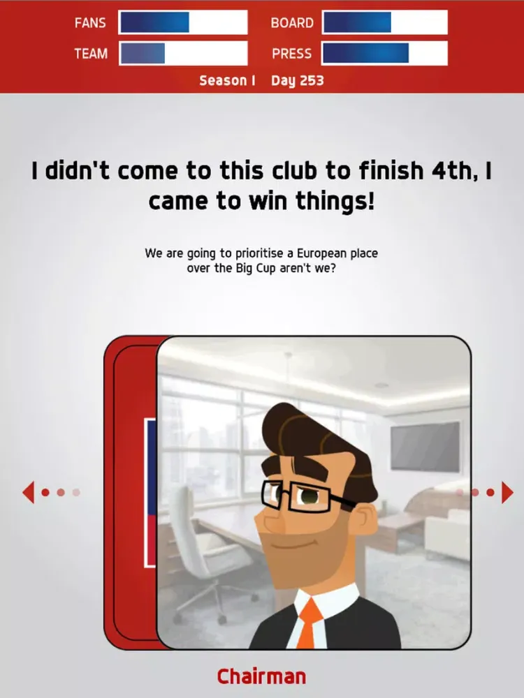 Swipe Manager: Soccer 2018 iPad  سکرین شاٹس
