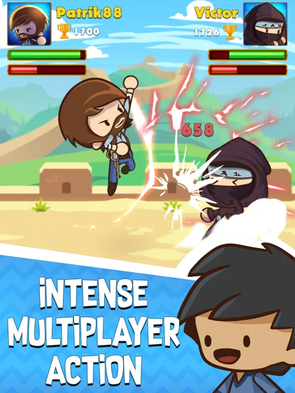 Capturas de tela do Swipe Fighter Gladiators iPad 
