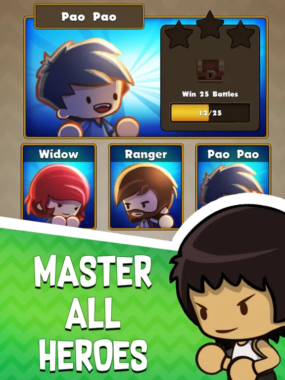 Capturas de tela do Swipe Fighter Gladiators iPad 