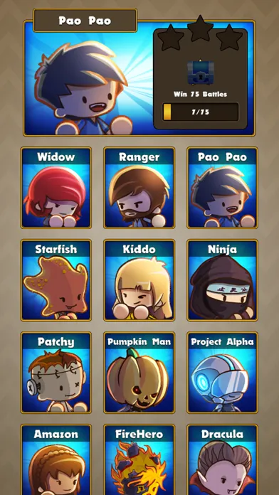Capturas de tela do Swipe Fighter Gladiators