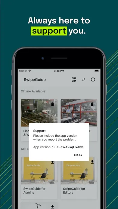 Orkla SwipeGuide Screenshots