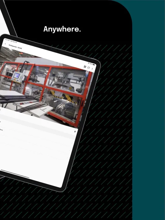 Tangkapan skrin RolandDG SwipeGuide iPad 