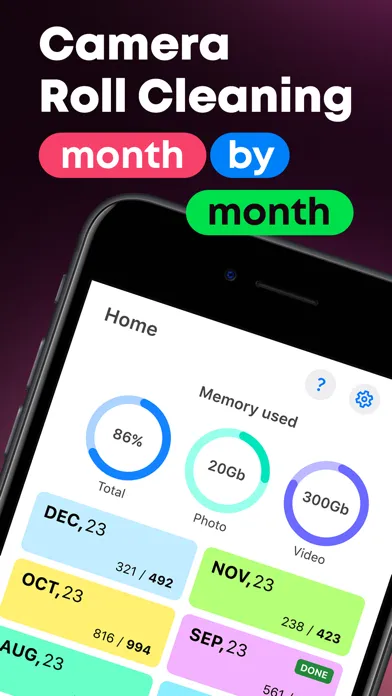 Capturas de tela do Swipe Guru: cleaner for iphone