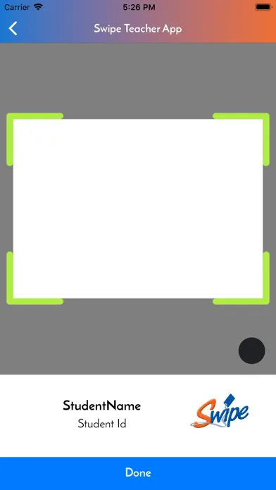 Screenshot di SwipeK12 Teacher App