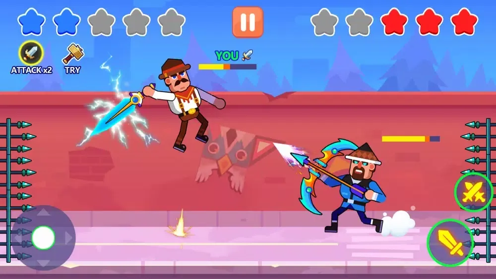 Ảnh chụp màn hình của Swipe Master: Draw Your Weapon