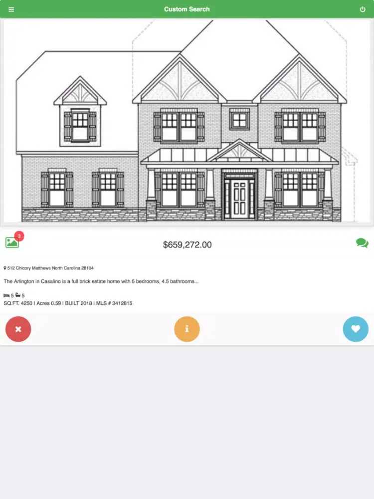 SwipeMeHome.com iPad  スクリーンショット