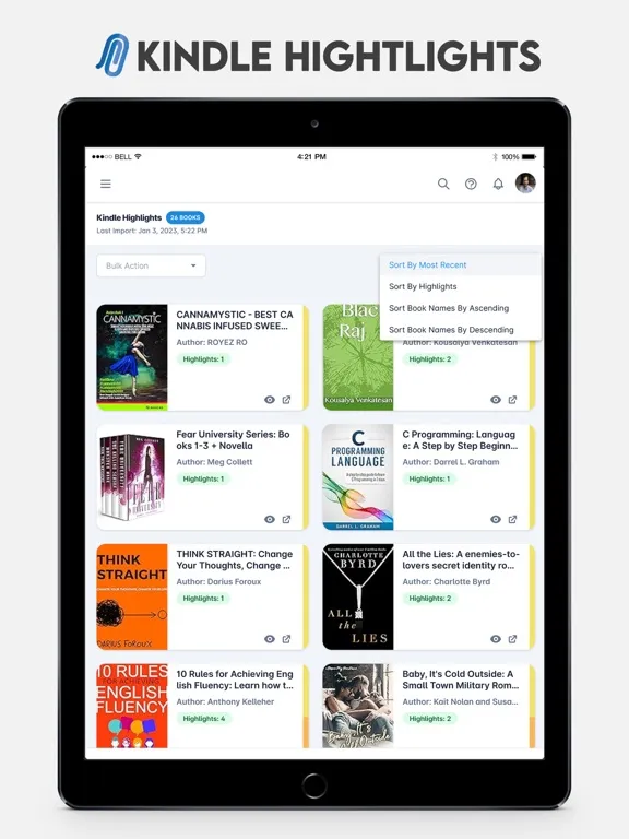 Capturas de pantalla de SwipeNote iPad 