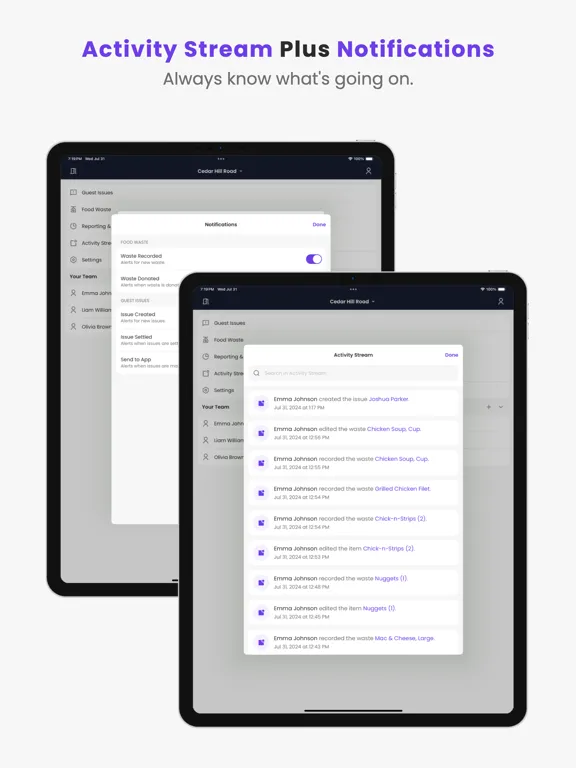 تصاویر Restore: Guest Issue Tracking iPad 