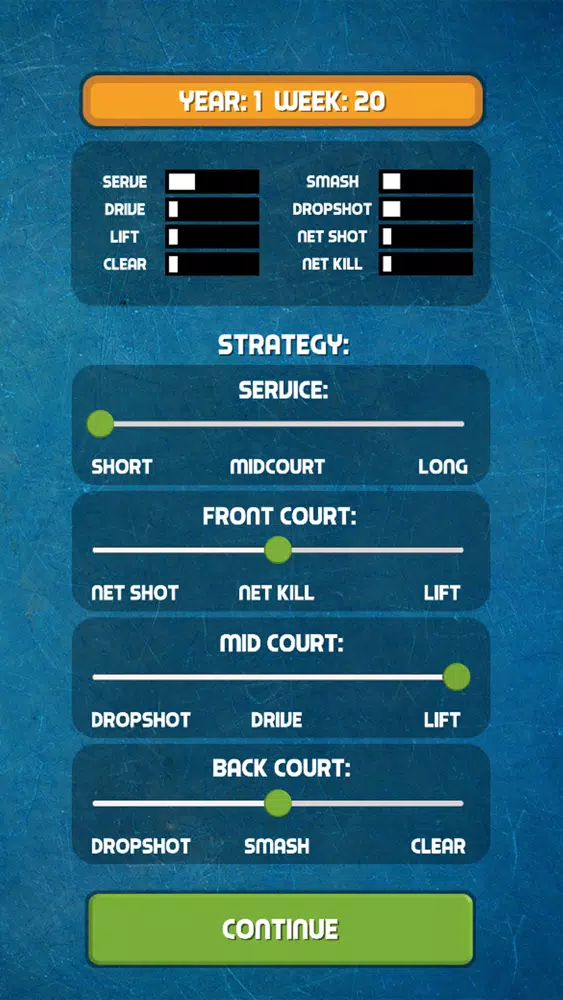 Badminton Manager Screenshots