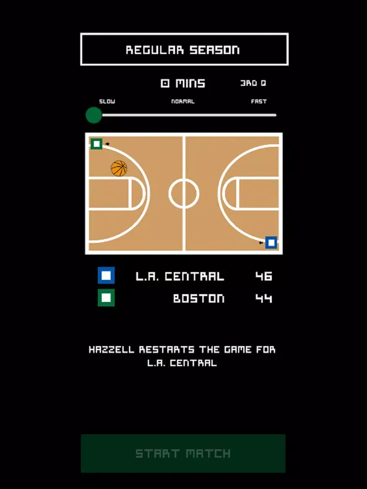 Captures d'écran de Retro Basketball Coach 2021 iPad 