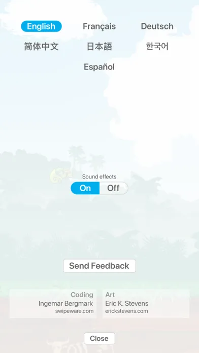 Clumsy Chameleon!应用截图