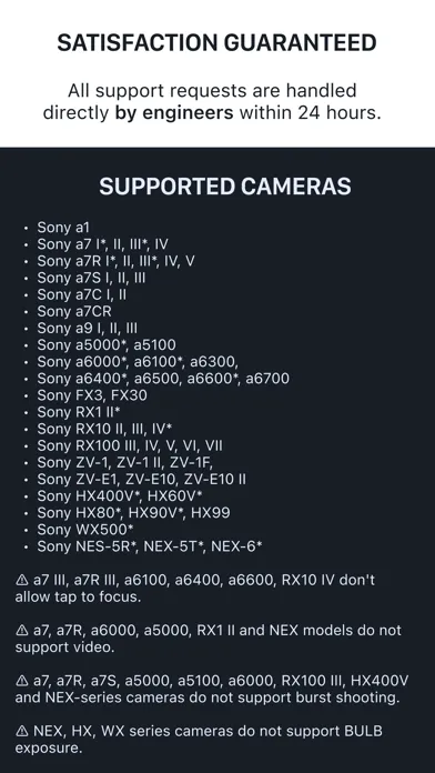 Shutter - Sony Camera Remote Ekran Görüntüleri
