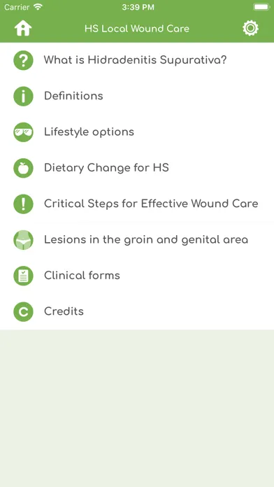 ภาพหน้าจอของ HSR Patients App