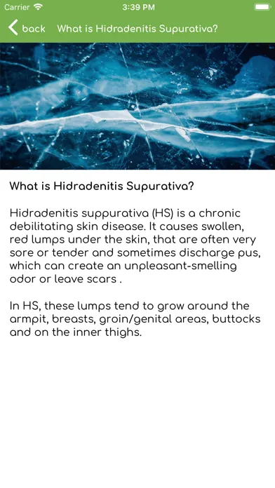 ภาพหน้าจอของ HSR Patients App