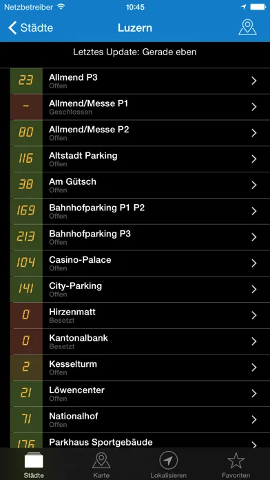 ParkingMe Ekran Görüntüleri