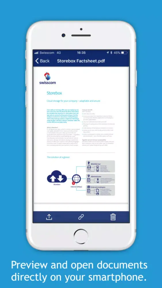 Swisscom Storebox應用截圖