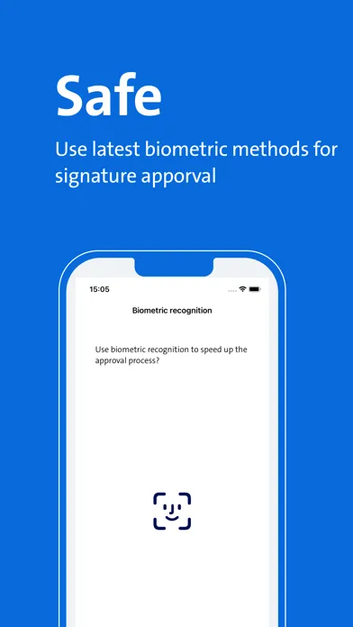 Ảnh chụp màn hình của Signature Approval