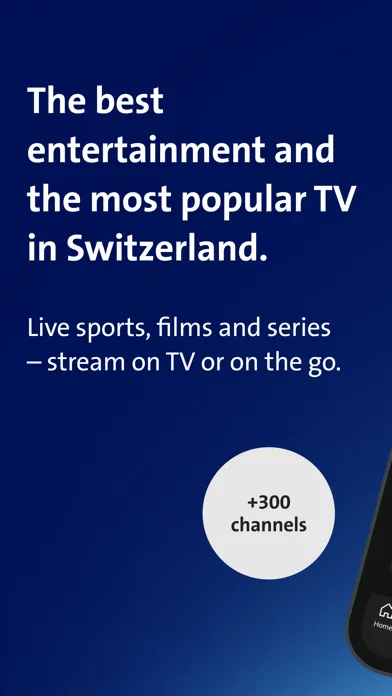 Swisscom blue TV Screenshots