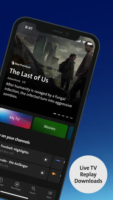 Swisscom blue TV Screenshots