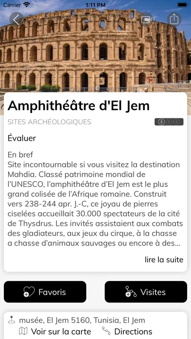 Captures d'écran de Mahdia Guide