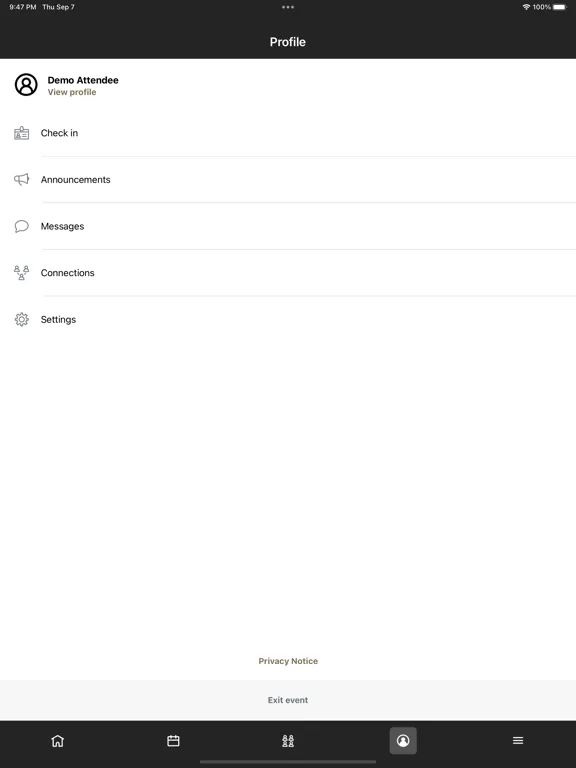 Global Cyber Conference iPad 应用截图