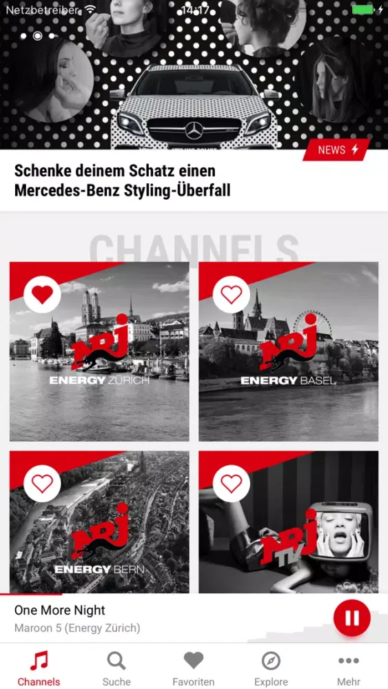 Energy Radio - Der Radioplayer Screenshots