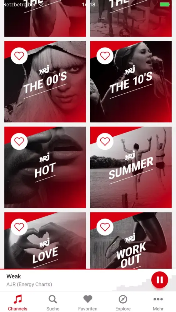 Energy Radio - Der Radioplayer Screenshots