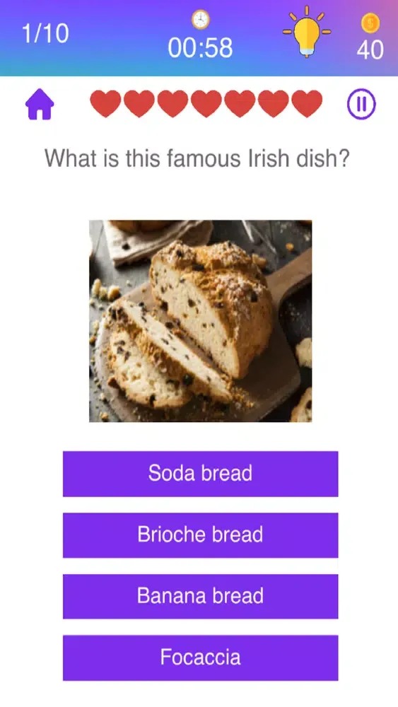 Ảnh chụp màn hình của Irish Quiz!