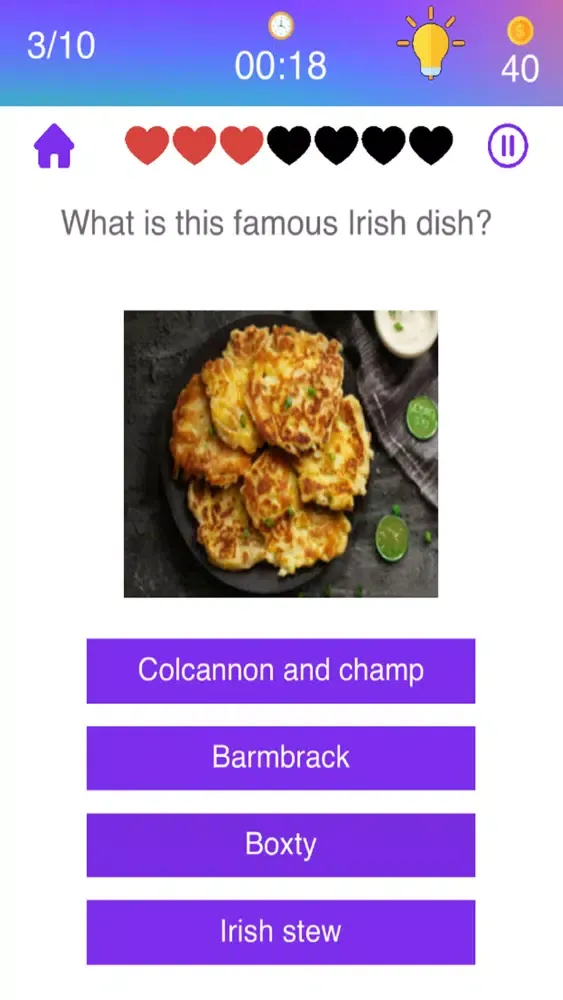 Ảnh chụp màn hình của Irish Quiz!
