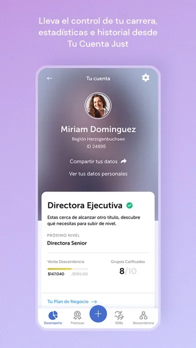 Ảnh chụp màn hình của Oficina Virtual Just