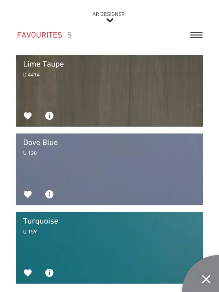 Capturas de tela do ONE WORLD AR Interior Designer iPad 