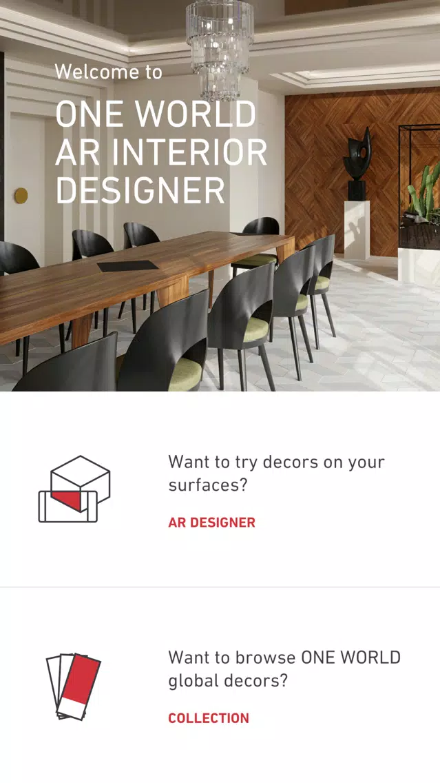 Скриншоты ONE WORLD AR Interior Designer