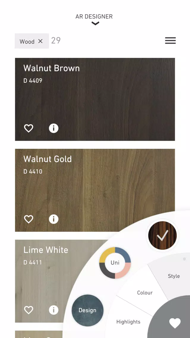 Скриншоты ONE WORLD AR Interior Designer
