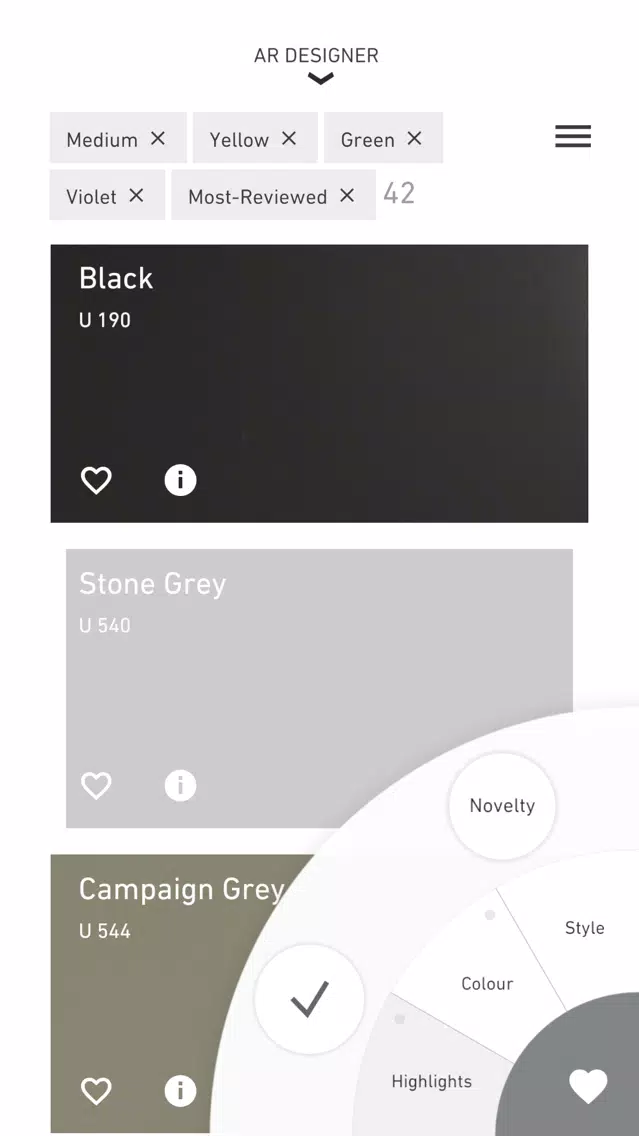 Скриншоты ONE WORLD AR Interior Designer