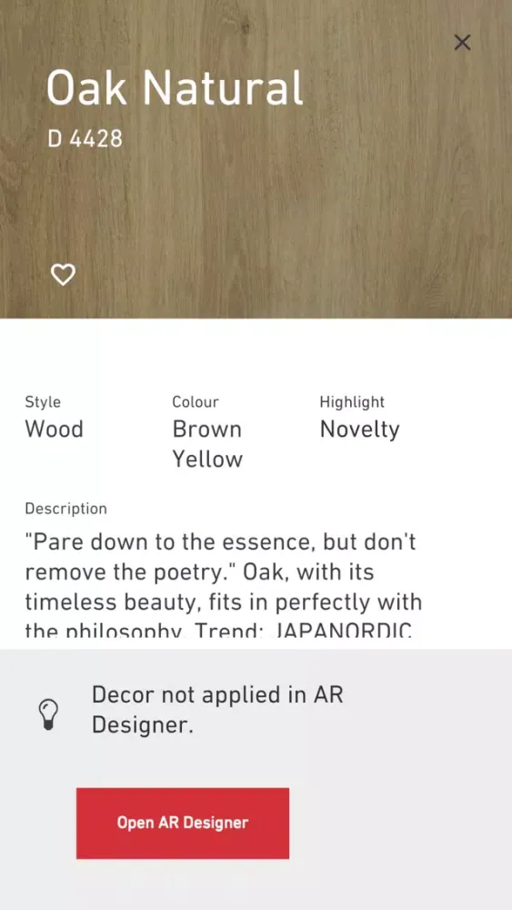 Capturas de tela do ONE WORLD AR Interior Designer