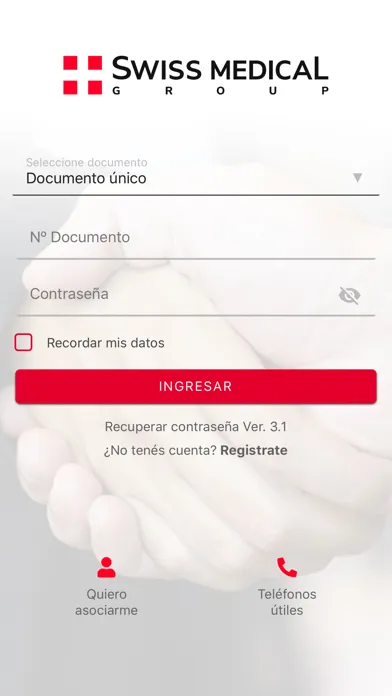Capturas de pantalla de Swiss Medical Seguros