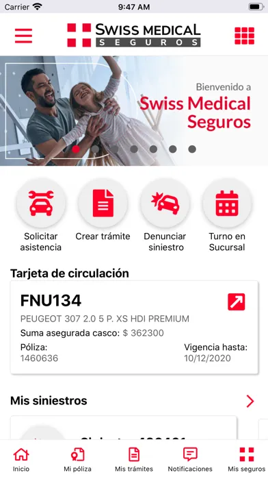 Capturas de pantalla de Swiss Medical Seguros