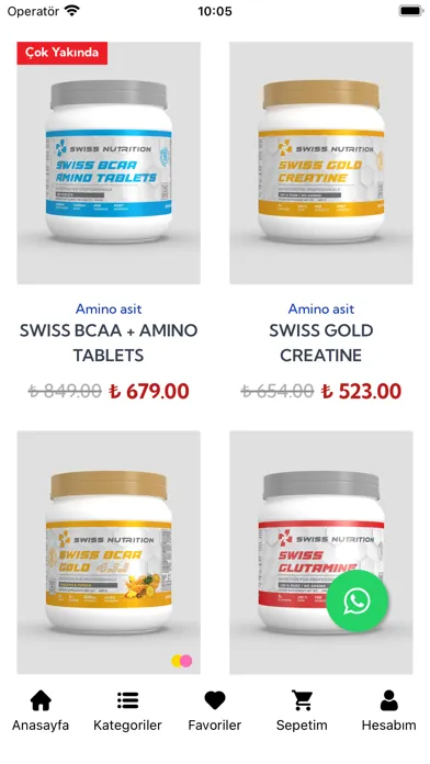 Swiss Nutrition Screenshots