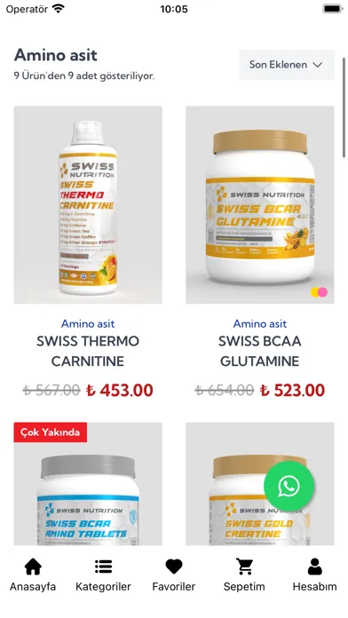 Swiss Nutrition Screenshots