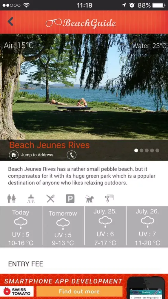 Скриншоты 3 Lakes - Beach Guide