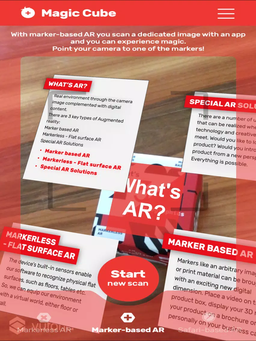 AR Magic Cube iPad 应用截图