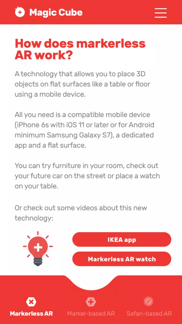 AR Magic Cube应用截图