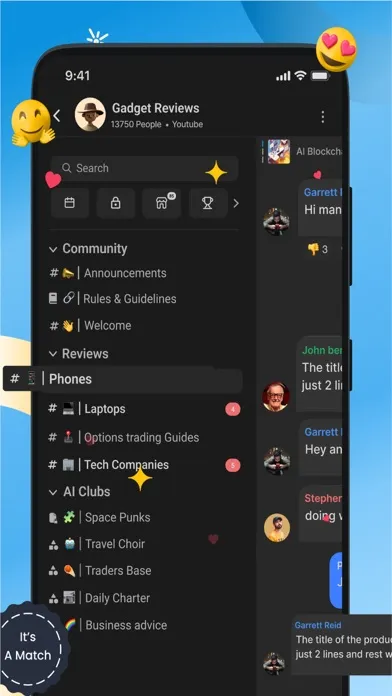 تصاویر Switch - Chats and Communities